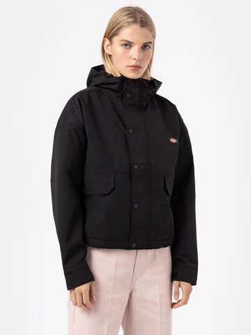 DICKIES - Chaqueta de entretiempo 'Glacier' en negro: frente