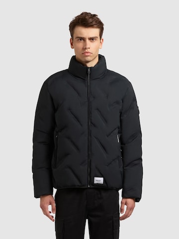 Veste d’hiver 'Clover' khujo en bleu : devant