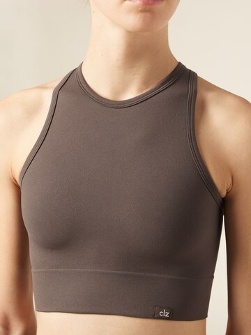 CALZEDONIA Sports Top in Brown