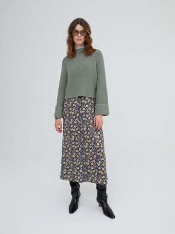 EDITED Sweter 'Brittany' w kolorze zielony