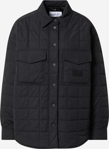 Calvin Klein Jeans Between-season jacket in Black: front