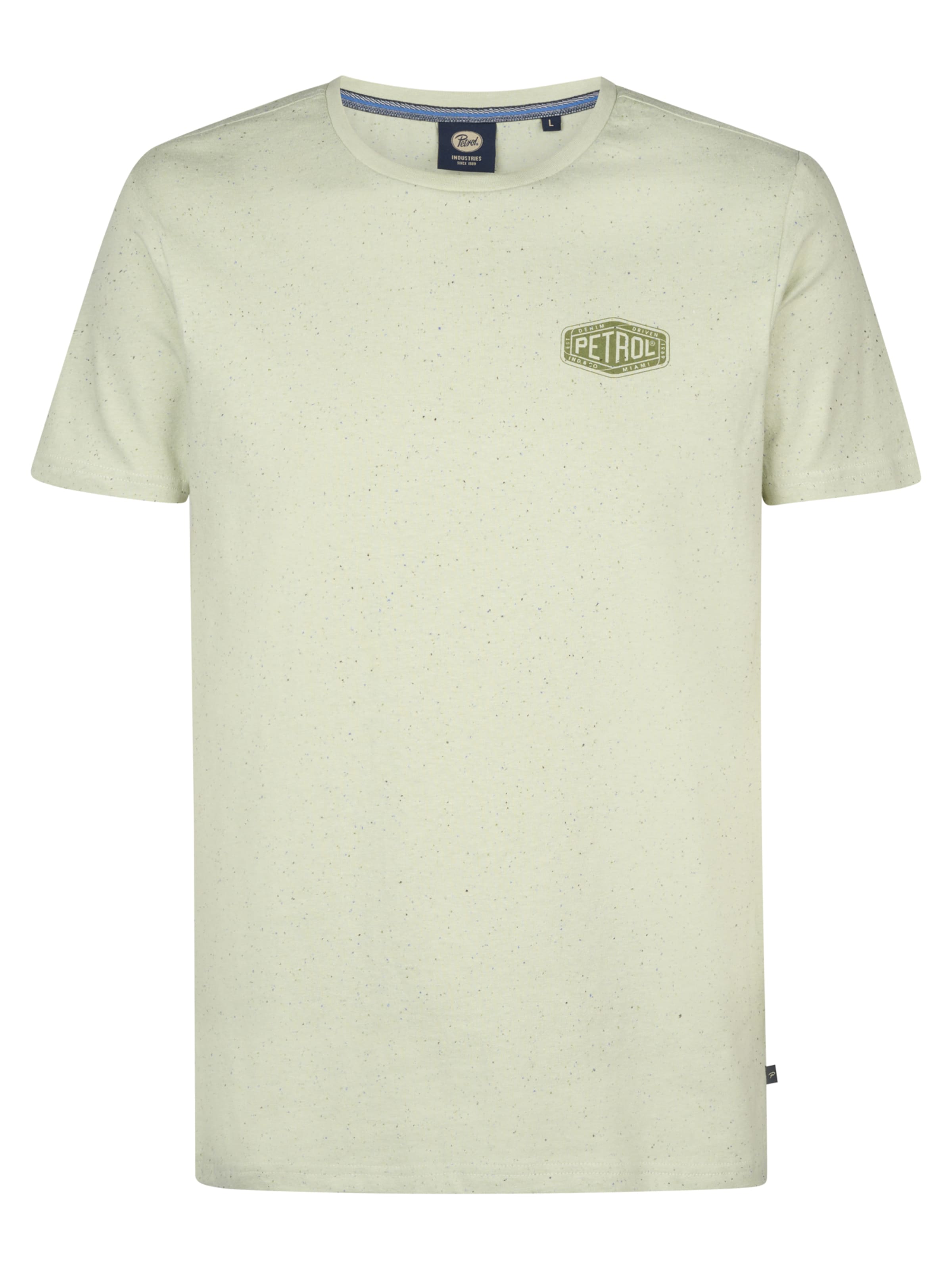 zaļš Petrol Industries T-Krekls 'Shoreway': no priekšpuses