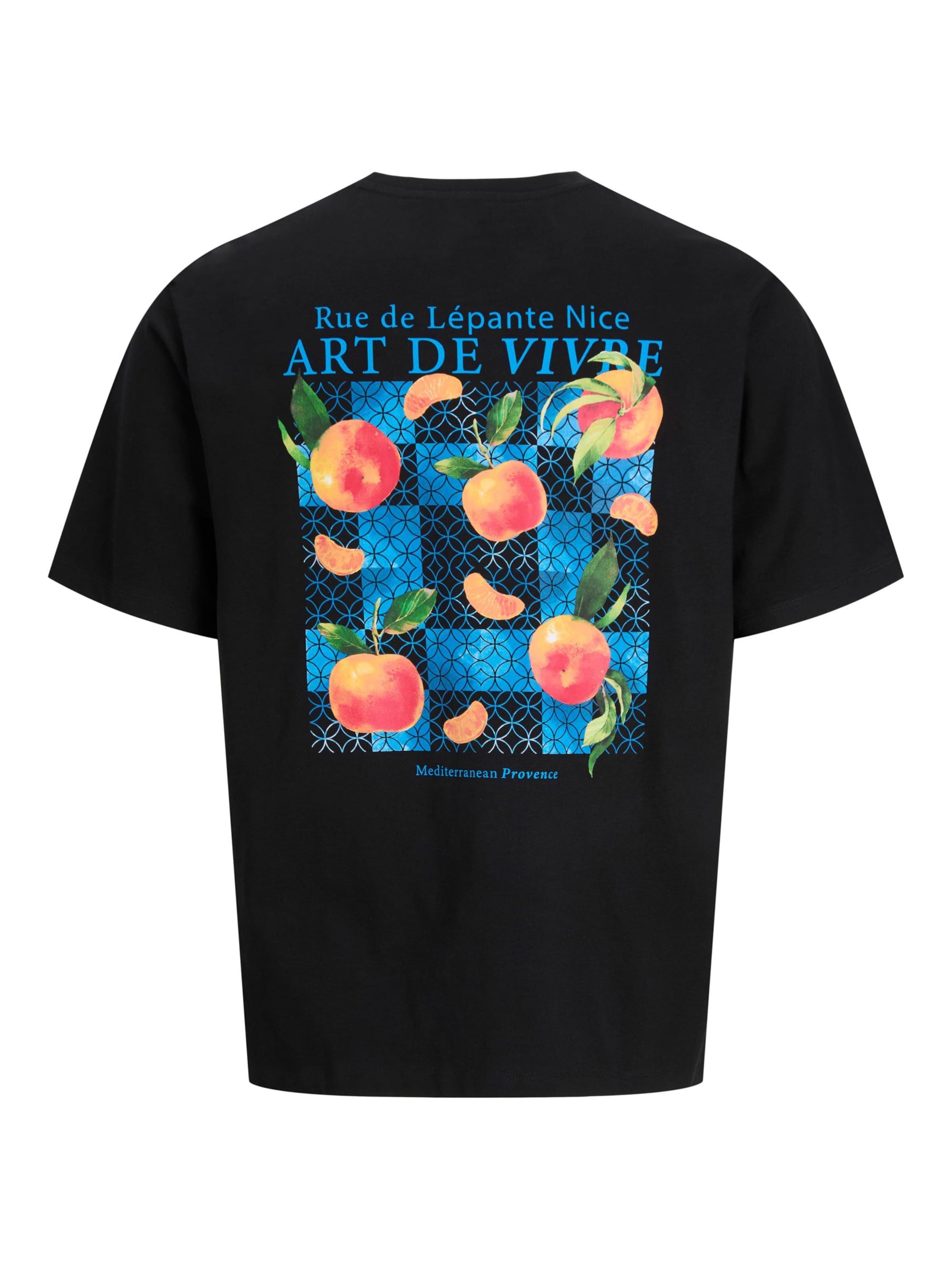 JACK & JONES - Camiseta en negro