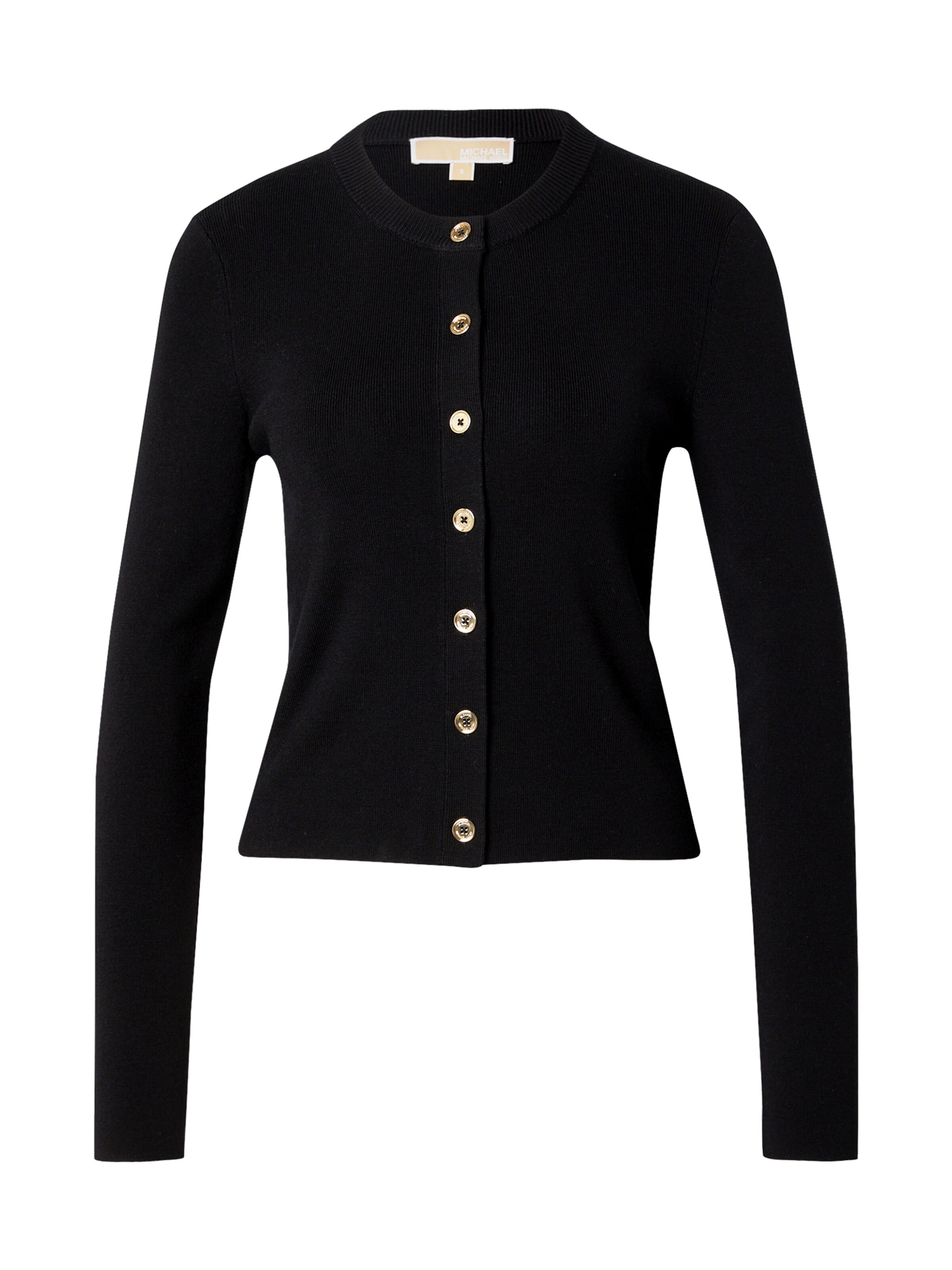 MICHAEL Michael Kors Strickjacke in Schwarz: Vorderseite