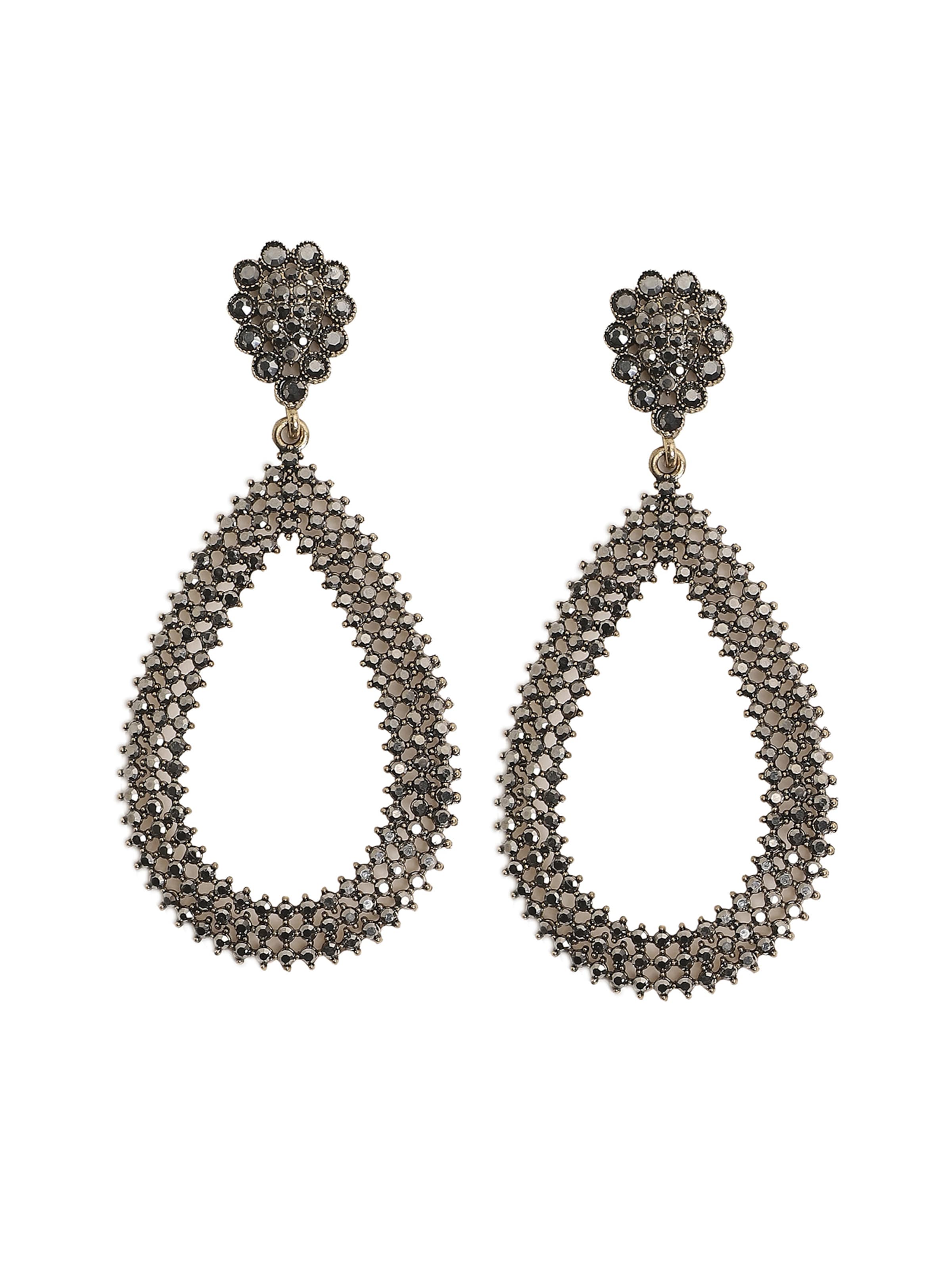 SOHI Øreringe ' Karyn ' i sølv: forside