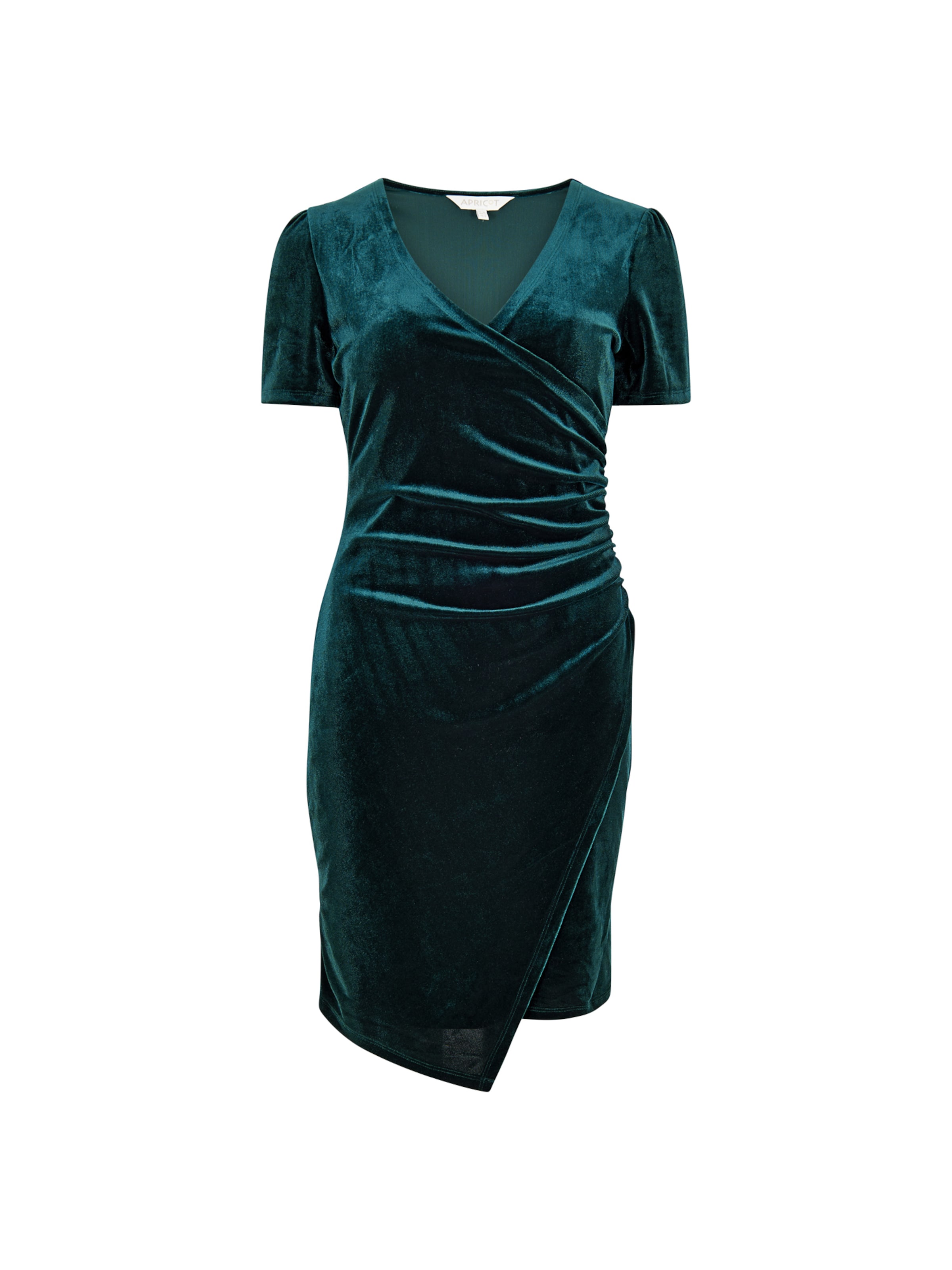 Apricot Dress in Green: front