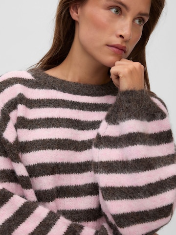 VERO MODA Sweater 'VMOLIVIA' in Brown