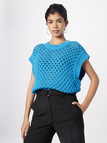 Pull-over 'Ferminta' BOSS Black en bleu : devant