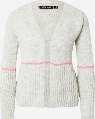 Sublevel Knit Cardigan in Grey: front