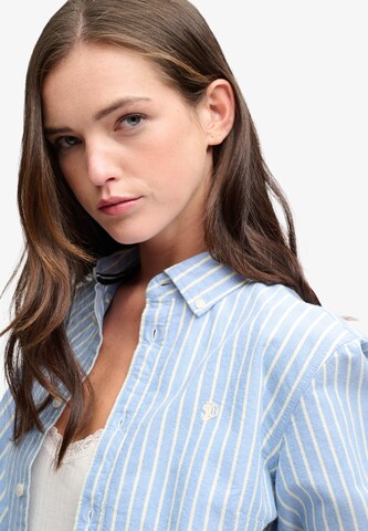 Superdry & Co Blouse in Blauw
