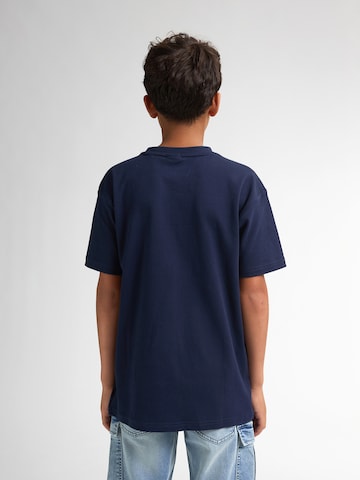 T-Shirt 'Narrows' Petrol Industries en bleu
