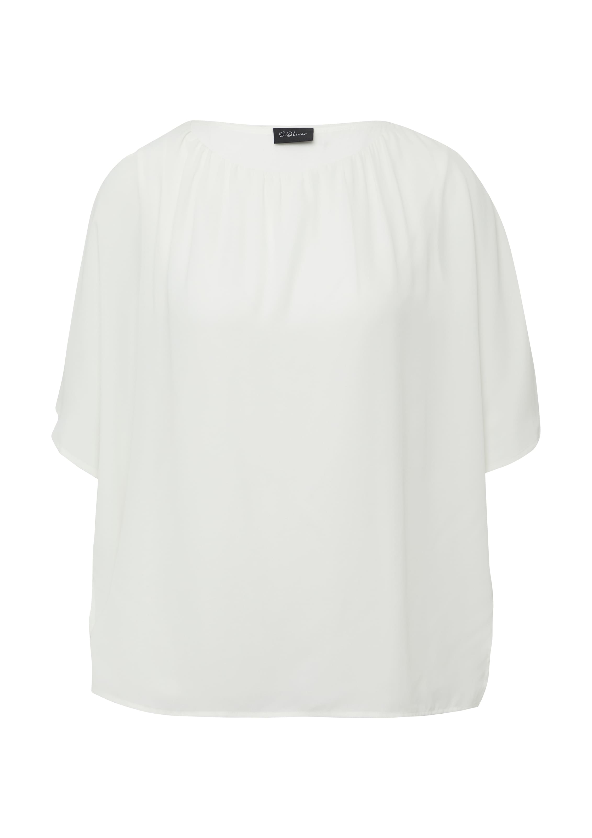s.Oliver BLACK LABEL Shirt in Weiß: Vorderseite