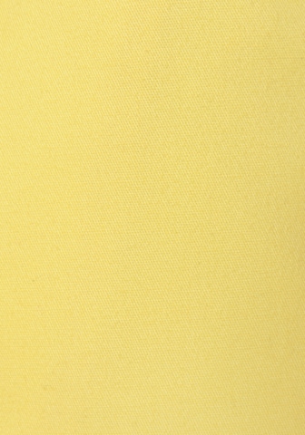 VIVANCE Slimfit Chino hlače | rumena barva