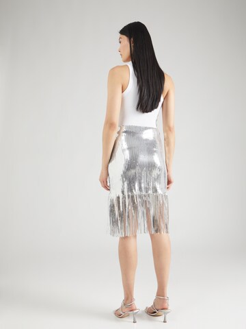 VILA Skirt 'VIMAJLA' in Silver