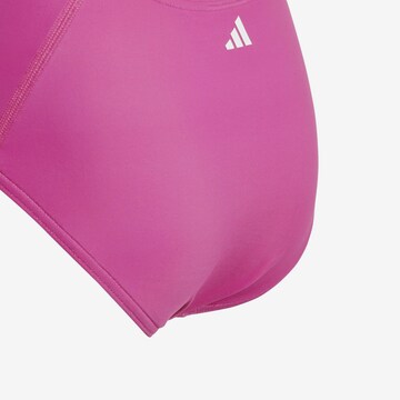 ADIDAS PERFORMANCE Athletic Swimwear 'Big Bars Logo' in Pink