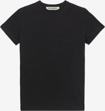 T-shirt Trussardi en noir : devant