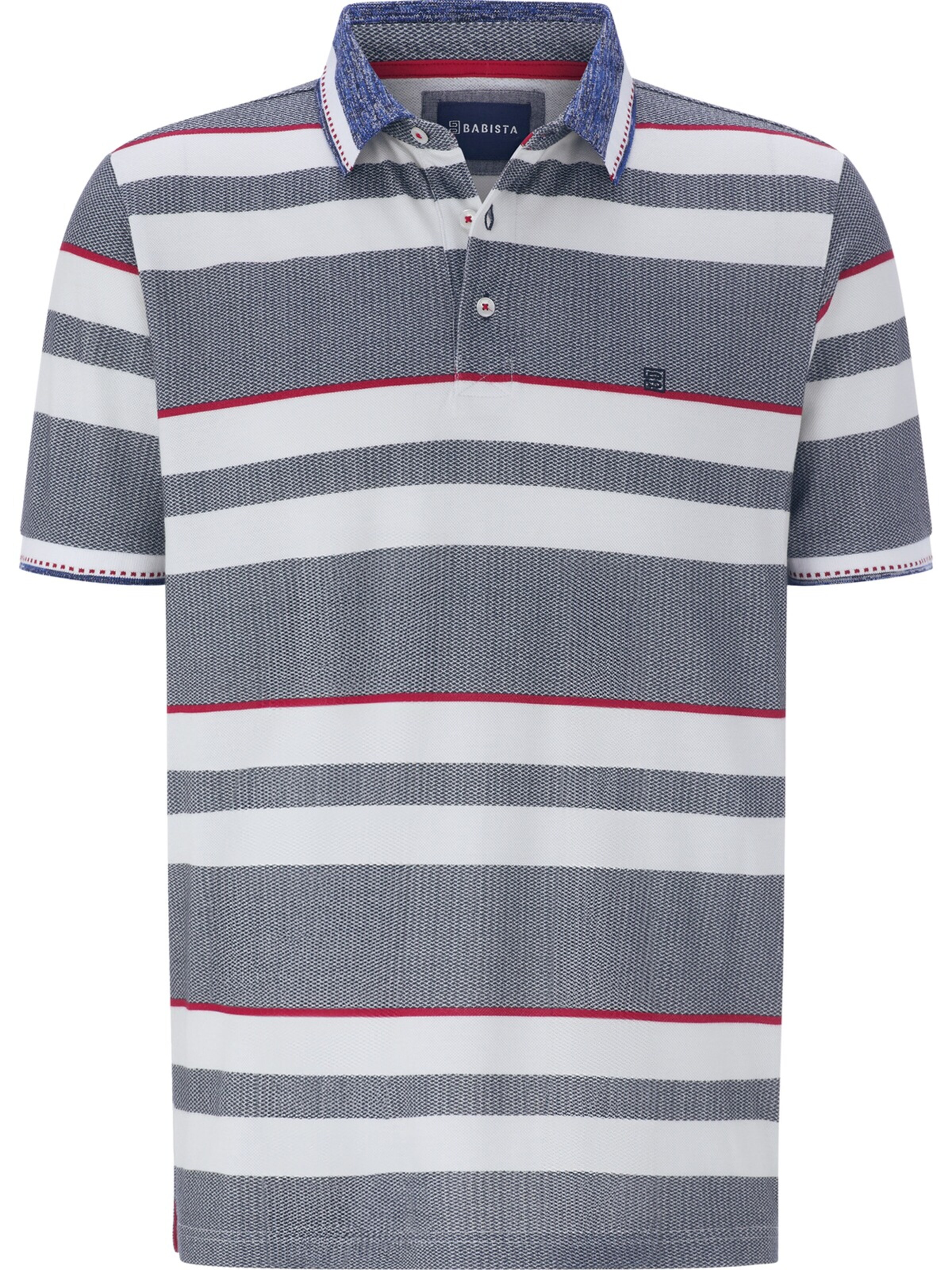 BABISTA Poloshirt ' Ilron ' in Blau: Vorderseite