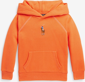 Sweat-shirt Polo Ralph Lauren en orange : devant