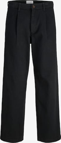 JACK & JONES Брюки со складками 'JPSTBILL RHINE' в Черный: спереди