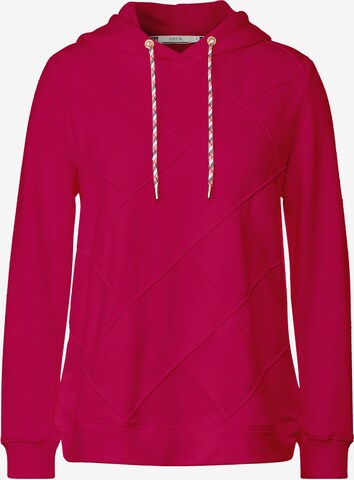 CECIL Sweatshirt i rosa: framsida