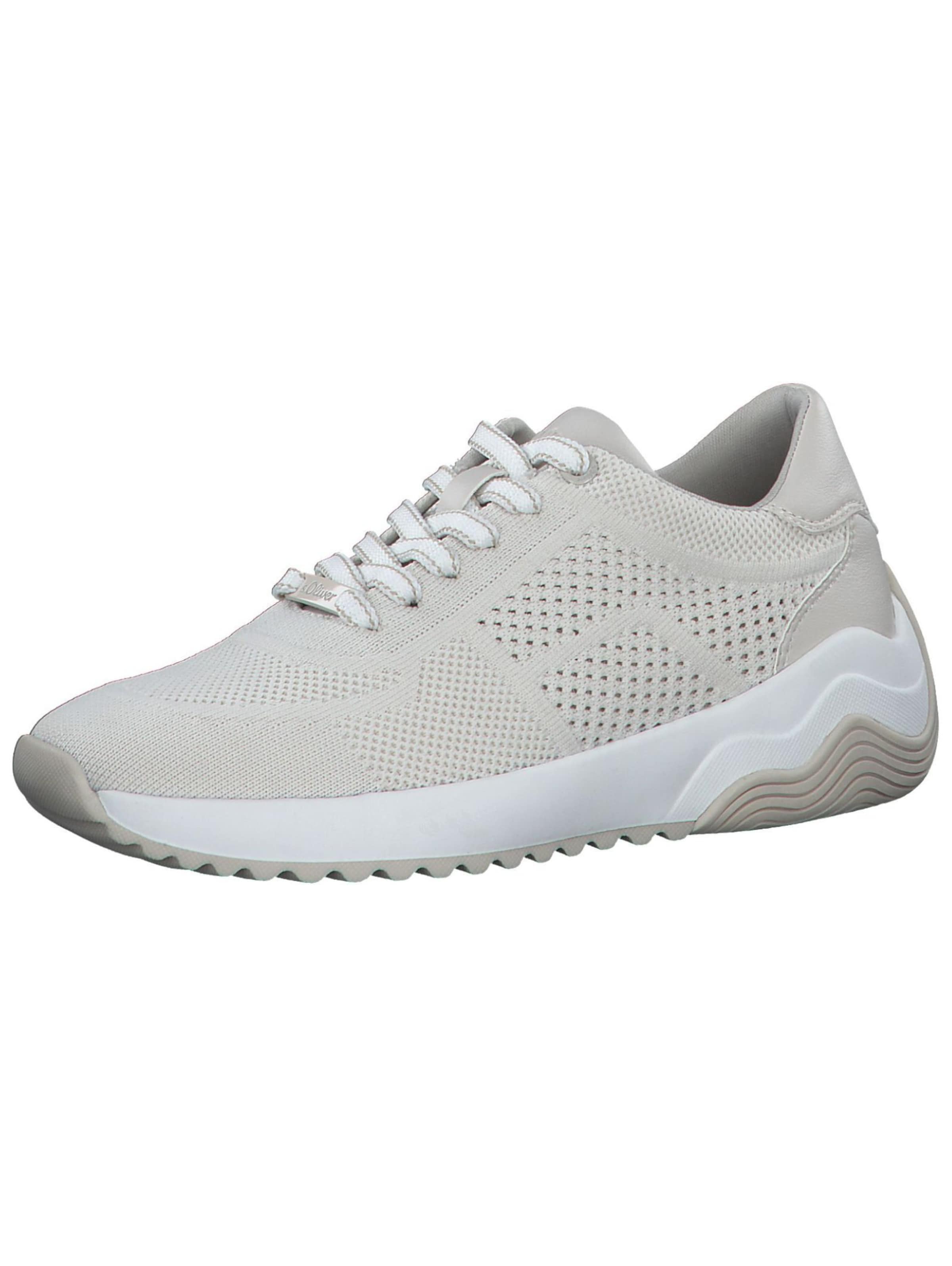 Sneaker bassa di s.Oliver in bianco: frontale