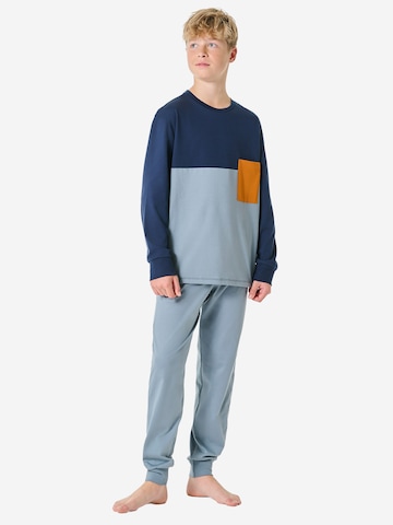 Pyjama 'Teens Nightwear' SCHIESSER en bleu : devant