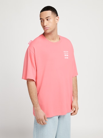 T-Shirt Casa Mara en rose : sur le côté