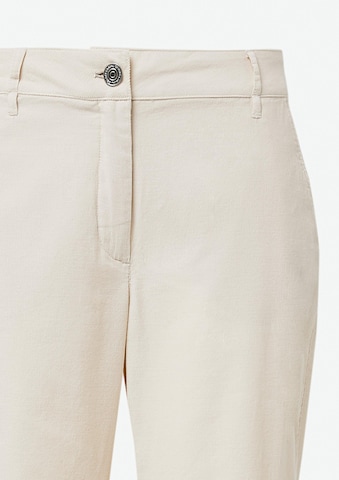 Regular Pantalon COMMA en beige