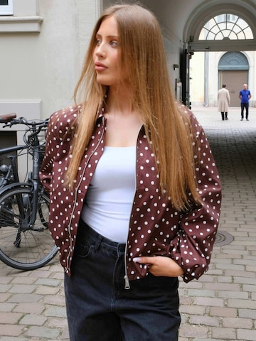 TEESHOPPEN Jacke ' Isabel ' in Braun