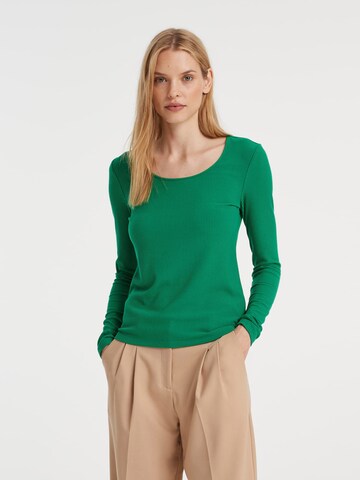 OPUS قميص 'Suzansa' بلون أخضر: الأمام