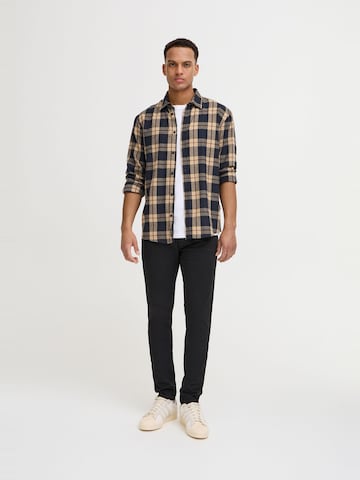 BLEND - Slimfit Pantalón chino 'Natan' en negro