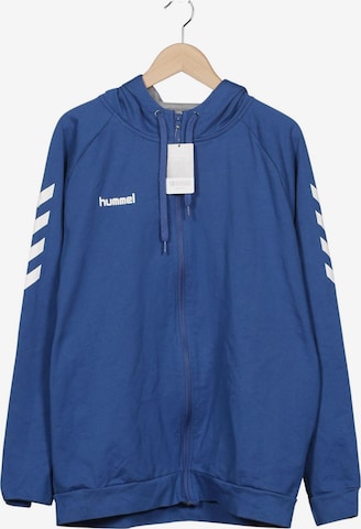 Hummel Kapuzenpullover XXL in Blau: Vorderseite
