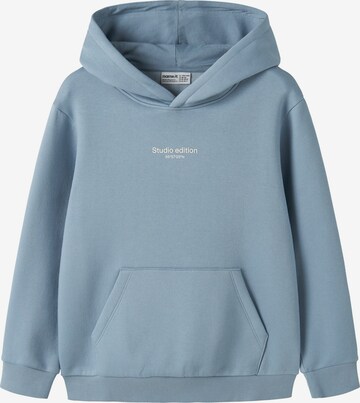 NAME IT Sweatshirt 'NKMBRODY' i blå: framsida