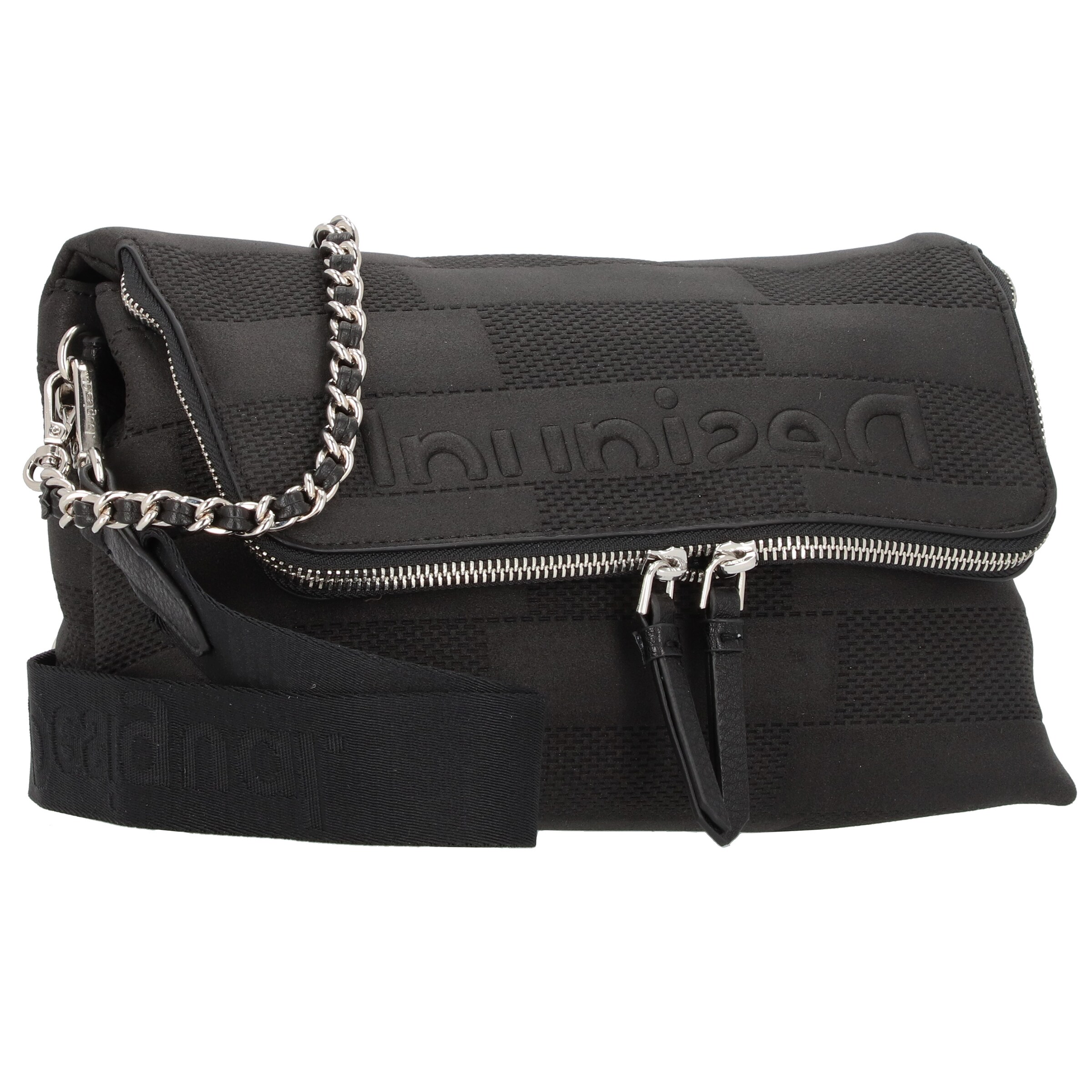 Frauen Taschen & Rucksäcke Desigual Umhängetasche in Schwarz - PP10955 Frauen Taschen & Rucksäcke Desigual Umhängetasche in Schwarz - PP10955