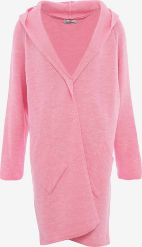 Zwillingsherz Fleece Jacket in Pink: front
