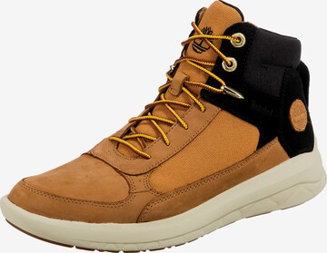 TIMBERLAND Lace-Up Boots in Brown: front