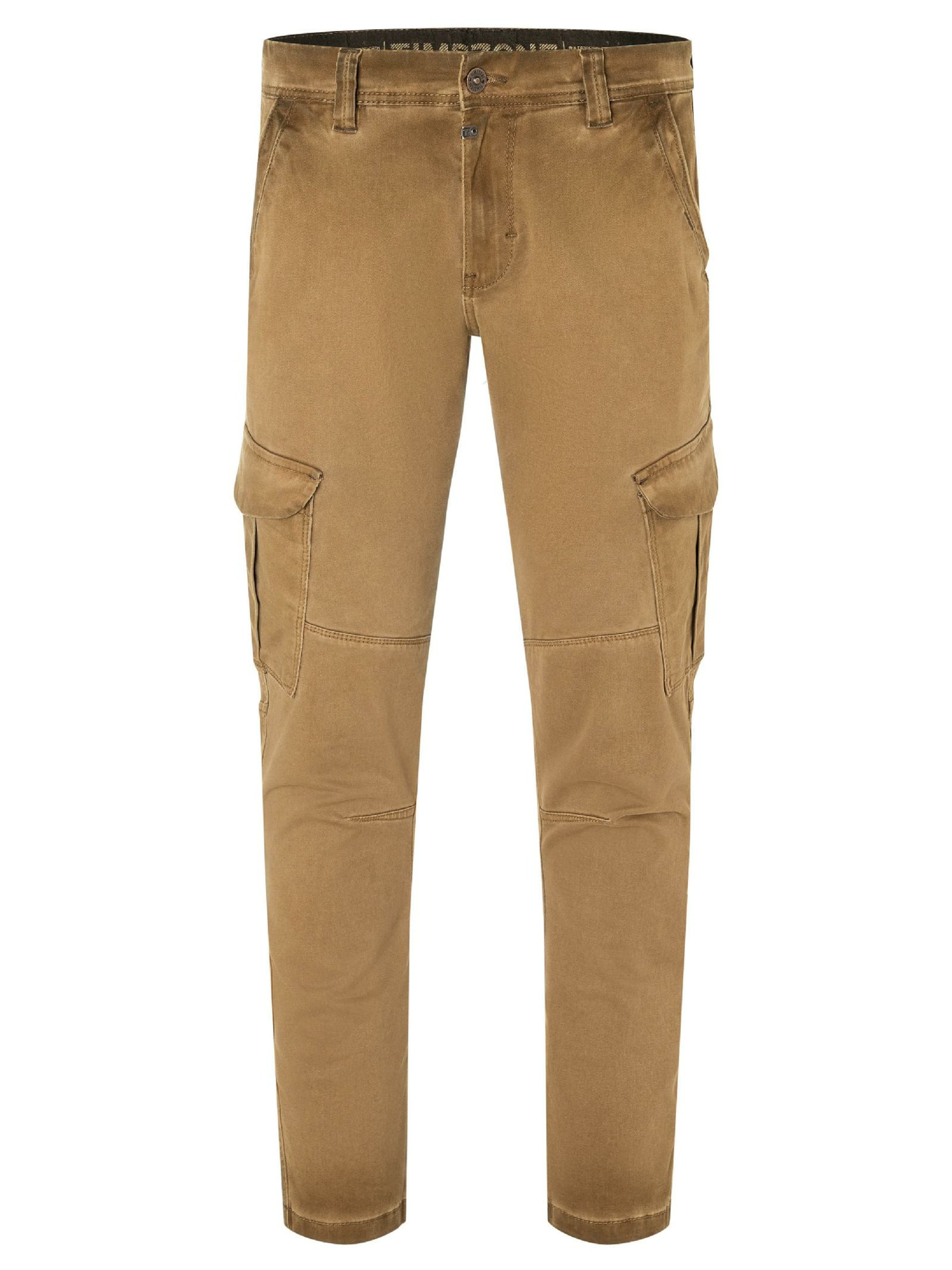 TIMEZONE Cargohose 'Niklas' in Braun: Vorderseite