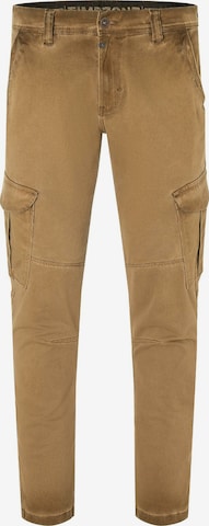 TIMEZONE Cargohose 'Niklas' in Braun: Vorderseite