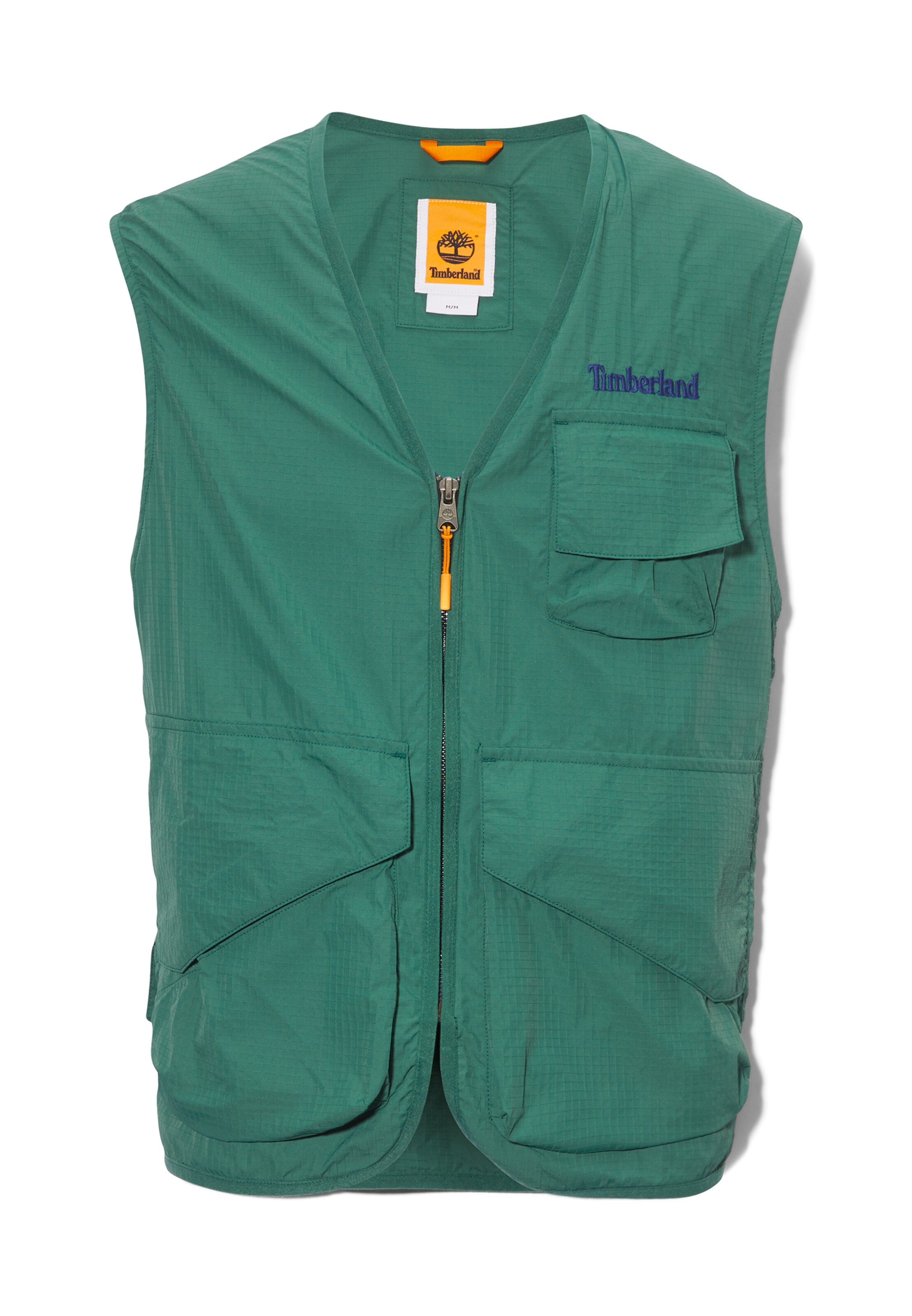 【レア】Timberland WEATHERGEAR FISHING VEST TIMBERLAND Vest 'DWR Stow Go' in Green | ABOUT YOU