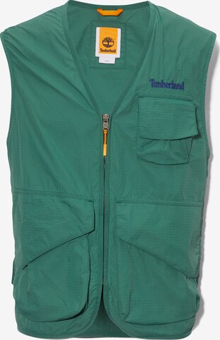 TIMBERLAND Vest 'DWR Stow Go' i grøn: forside