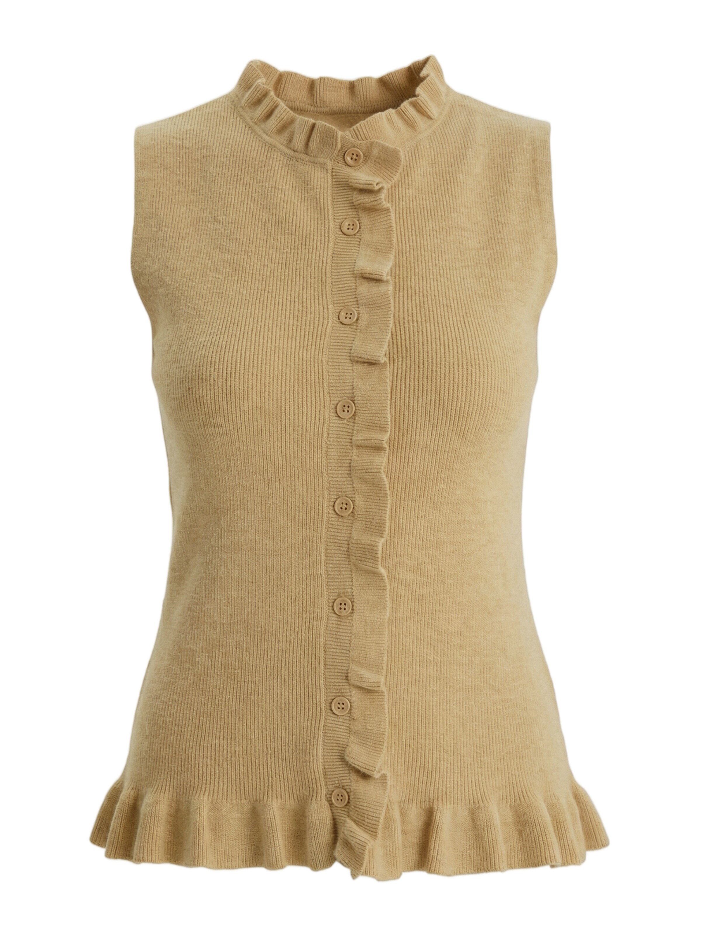 Imily Bela Knitted vest in Green: front