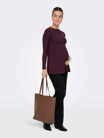 Only Maternity Shirt 'OLMMALAYA' in Rood