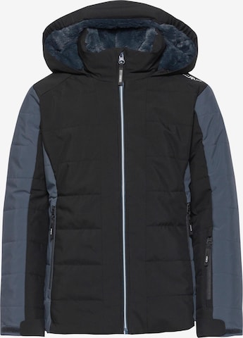 CMP Outdoorjacke in Schwarz: predná strana