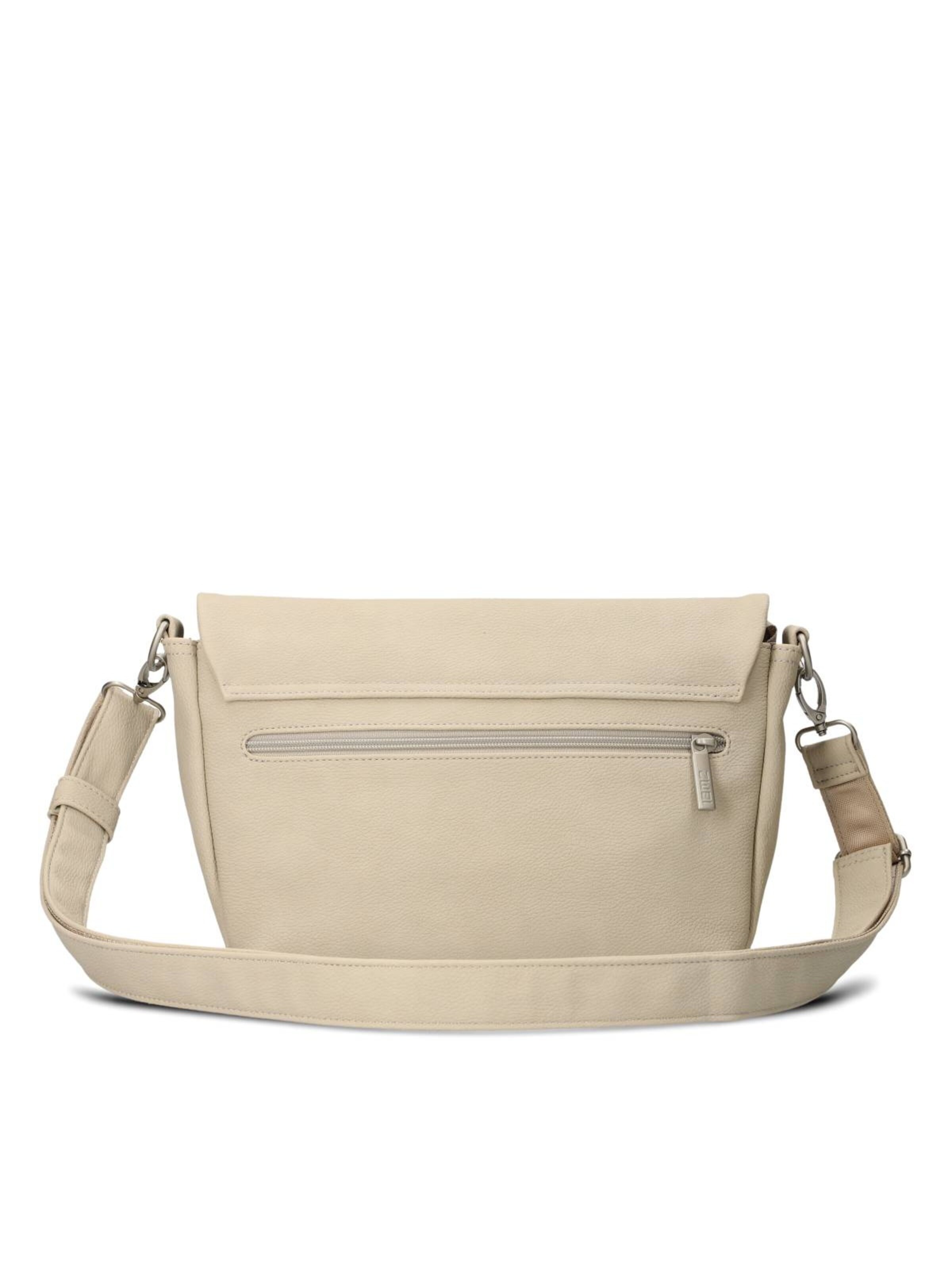 ZWEI - Bolso de mano 'MADEMOISELLE.M M60' en blanco