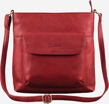 Benthill Schultertasche in Rot: Vorderseite