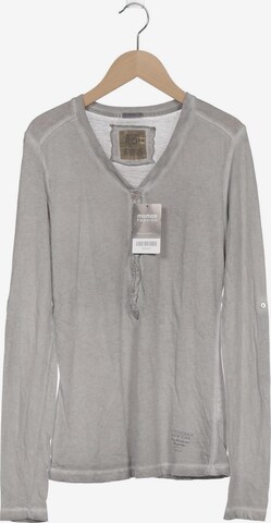 BETTER RICH Langarmshirt S in Grau: predná strana