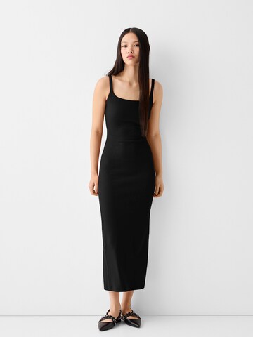 Bershka Kleid in Schwarz