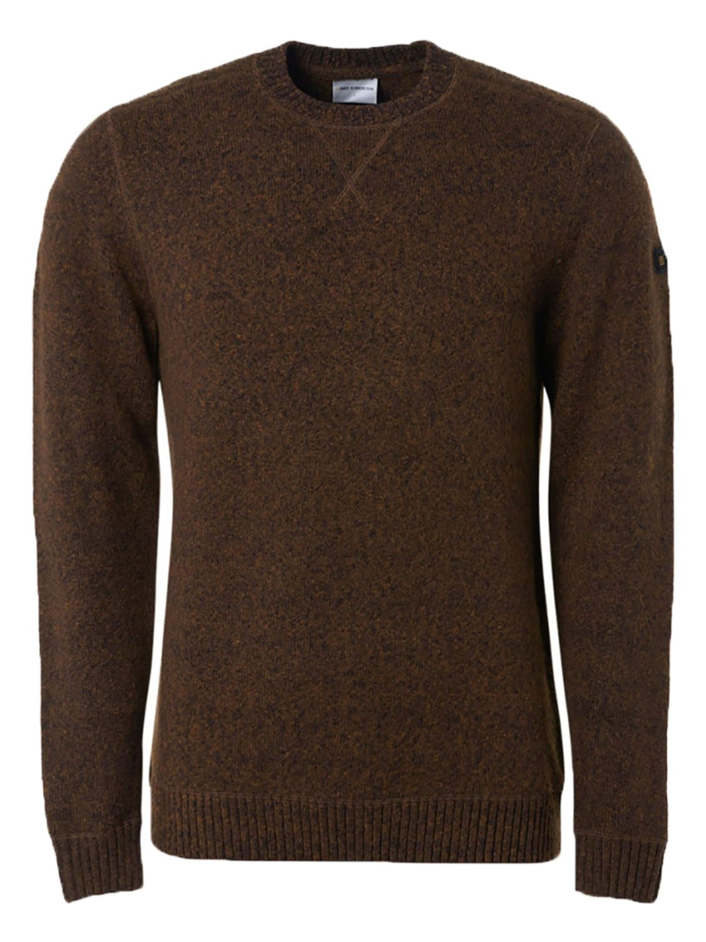 No Excess Sweater in Brown: front