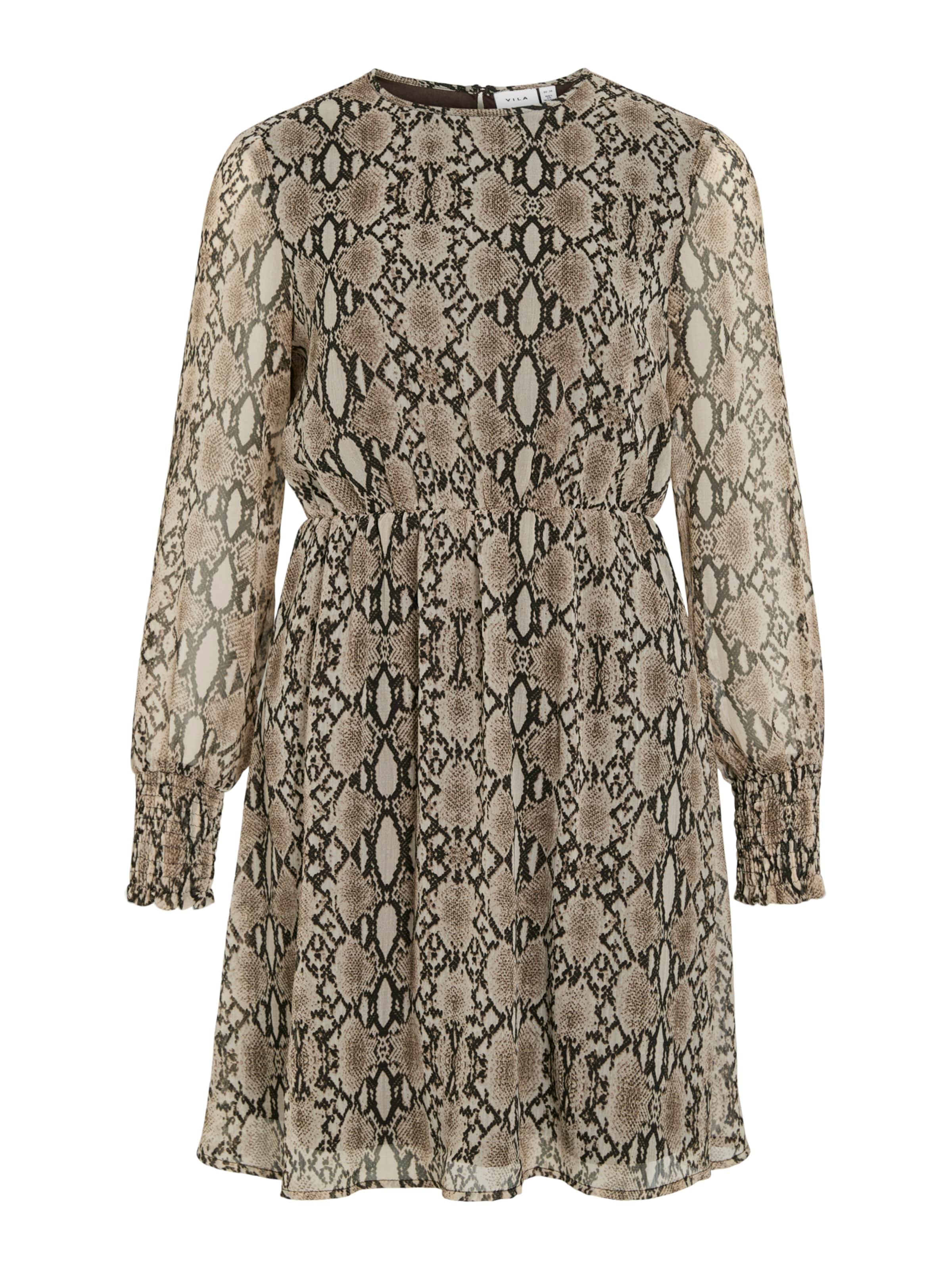 VILA Kleid 'VIFalia' in Braun: Vorderseite