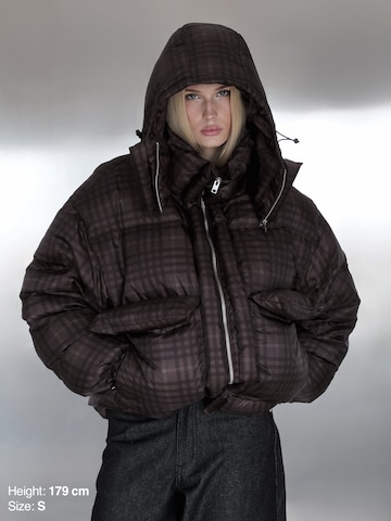 ENRAGE Winterjacke 'PUFFY' in Braun